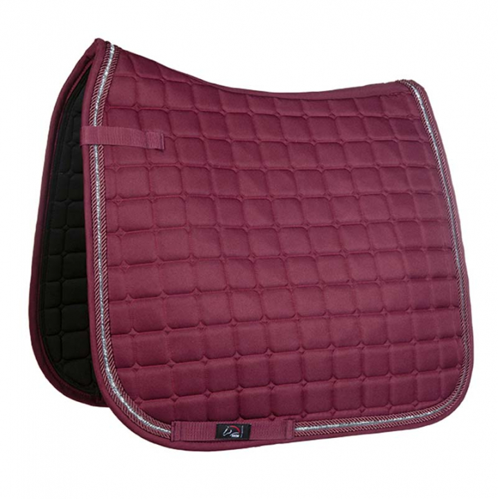 Dressage Saddle Pad Hayley Wine Red in the group Horse Tack / Saddle Pads / Dressage Saddle Pad at Equinest (12273DrVn_r)