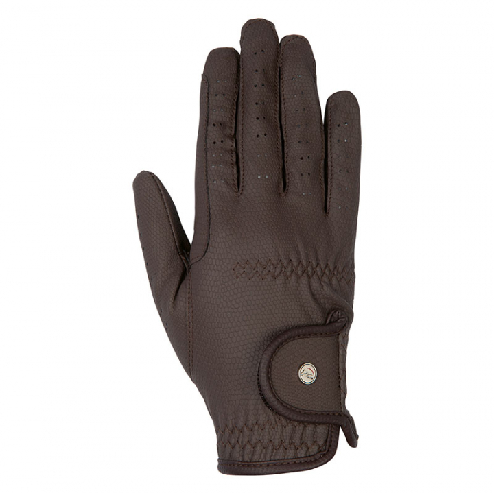 Riding Gloves Grip Style Brown in the group Equestrian Clothing / Riding Gloves & Yard Gloves at Equinest (12451Br_r)