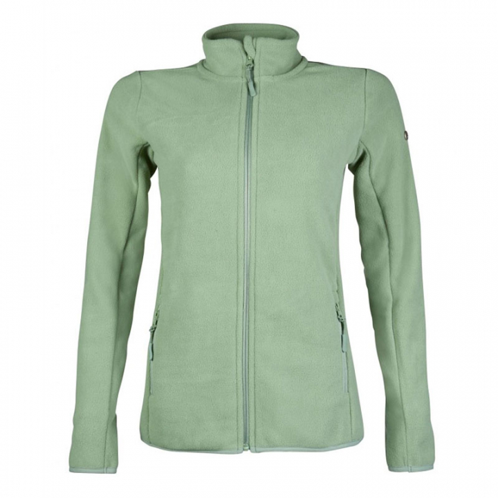 Fleece Jacket Anna Light Green in the group Equestrian Clothing / Sweaters & Hoodies at Equinest (12553Gn_r)