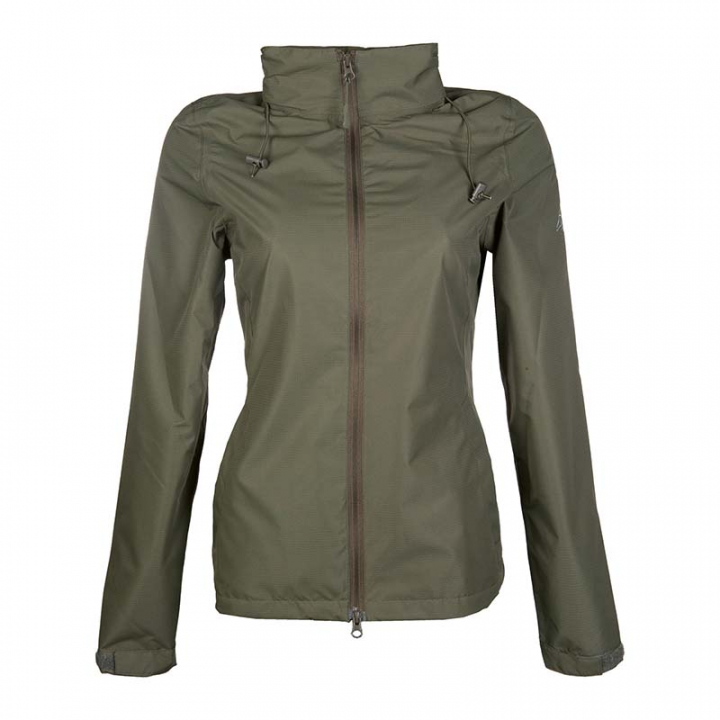 Rain Jacket Rainy Day Olive Green in the group Equestrian Clothing / Coats & Jackets / Raincoats at Equinest (12731Gn_r)