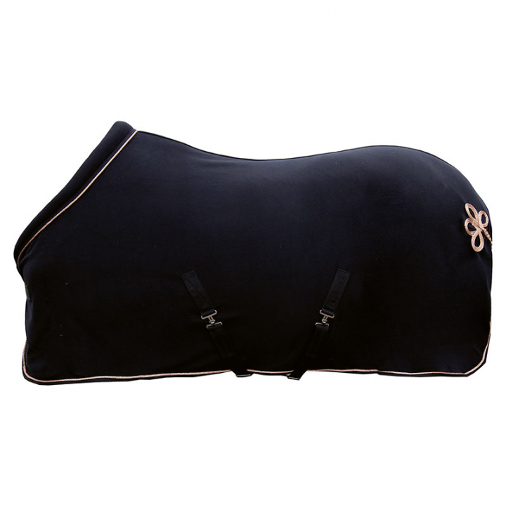Cooler Blanket Glamour Style Black/Rose Gold in the group Horse Rugs / Coolers at Equinest (12795Sv_r)