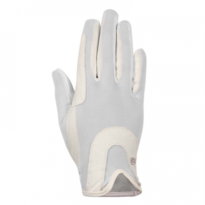 Riding Gloves Children's Grip Mesh White in the group Equestrian Clothing / Riding Gloves & Yard Gloves at Equinest (12815JrVi_r)