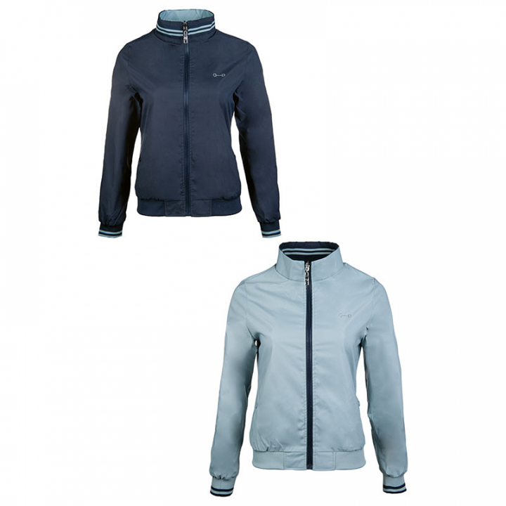 Riding jacket Monaco Style Navy/Light Blue in the group Equestrian Clothing / Coats & Jackets / Riding Jackets at Equinest (13135Ma_r)