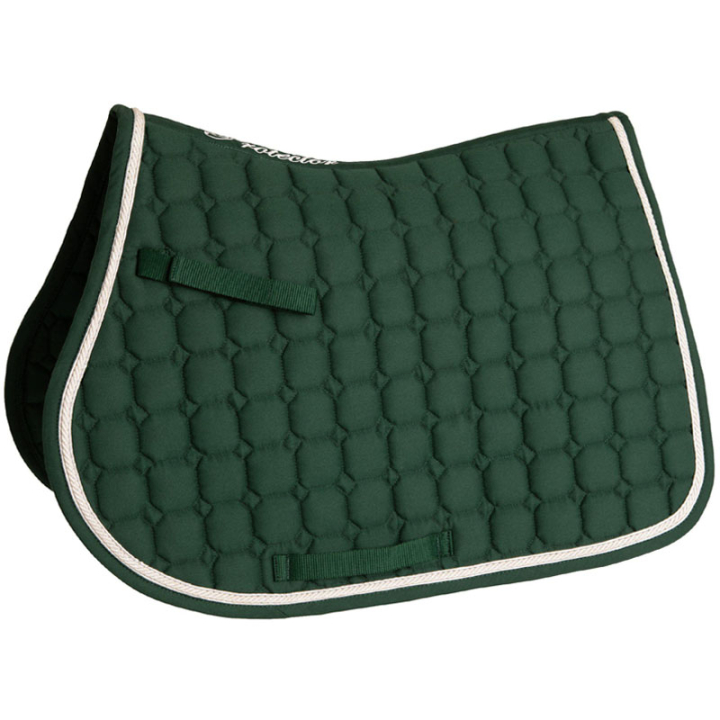 Saddle Pad Octagon Quilt Dark Green in the group Horse Tack / Saddle Pads / All-Purpose & Jumping Saddle Pads at Equinest (132234DGN_r)