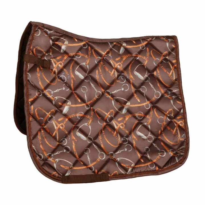 Saddle Pad Allure Dark Brown in the group Horse Tack / Saddle Pads / All-Purpose & Jumping Saddle Pads at Equinest (13227Br_r)