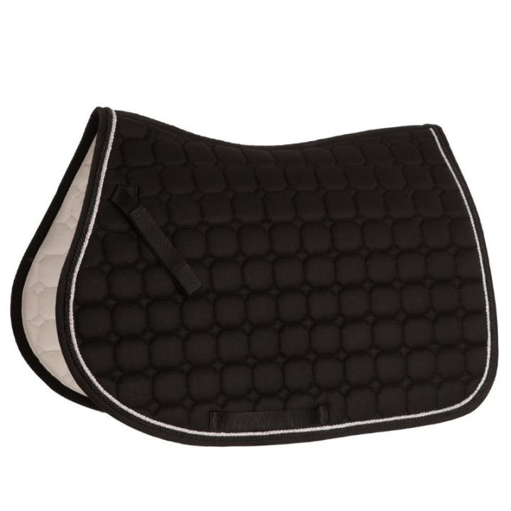 Saddle Pad Zari Shine Black/Silver  in the group Horse Tack / Saddle Pads / All-Purpose & Jumping Saddle Pads at Equinest (133214BASI_r)