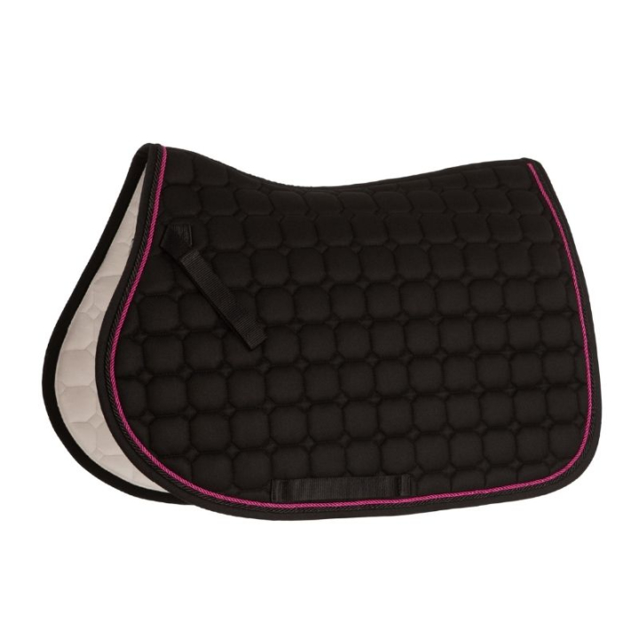 Saddle Pad Zari Shine Black/Pink in the group Horse Tack / Saddle Pads / All-Purpose & Jumping Saddle Pads at Equinest (133234BAPI_r)