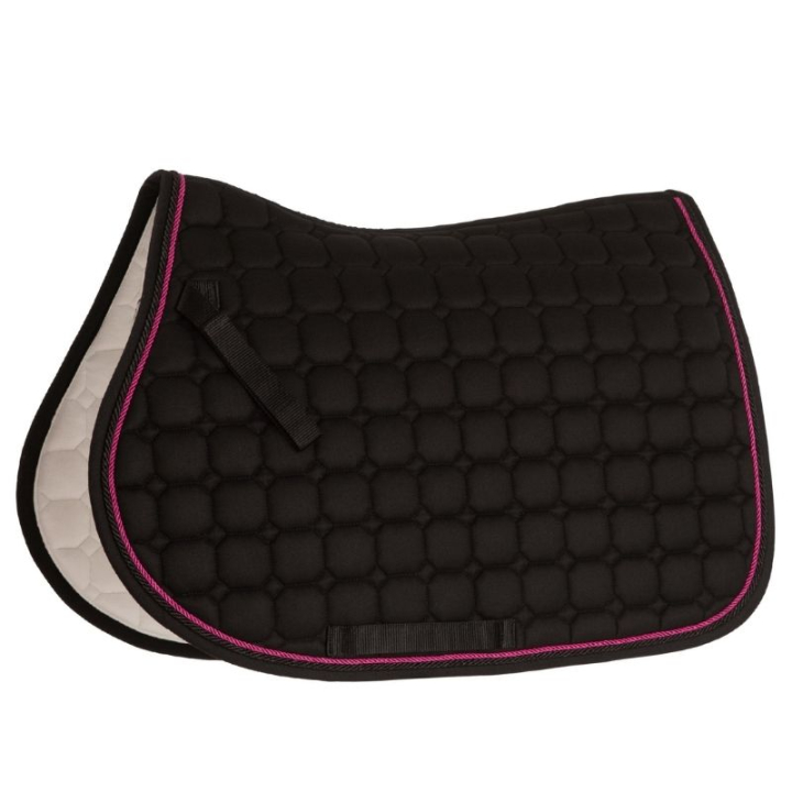 Saddle Pad Zari Shine Black/Pink in the group Horse Tack / Saddle Pads / All-Purpose & Jumping Saddle Pads at Equinest (133234BAPI_r)
