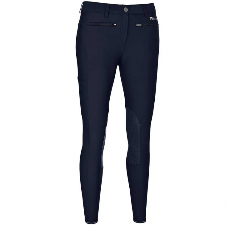 Tessa Knee-Grip Riding Breeches Navy in the group Equestrian Clothing / Riding Breeches & Jodhpurs / Breeches at Equinest (141904Ma_r)