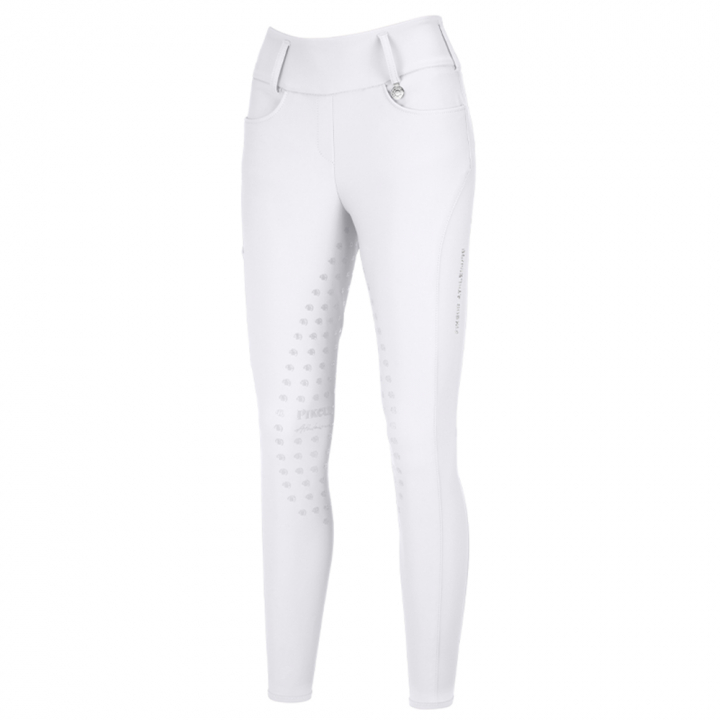 Riding Tights Rhinestone Full Seat White in the group Equestrian Clothing / Riding Breeches & Jodhpurs / Riding Tights & Riding Leggings at Equinest (146605486WH)