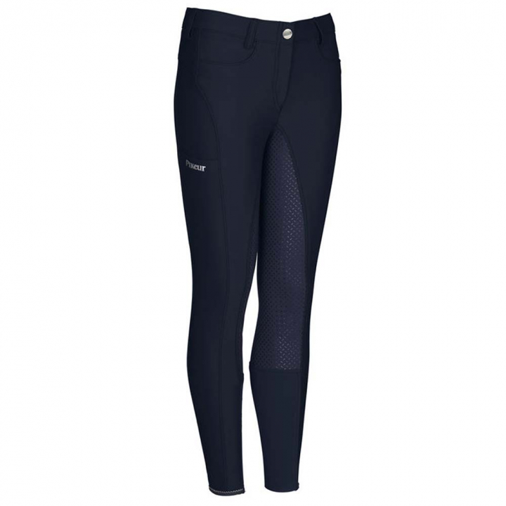 Children's Riding Breeches Tesia Grip Navy 152 in the group Equestrian Clothing / Riding Breeches & Jodhpurs / Breeches at Equinest (149206Ma_r)