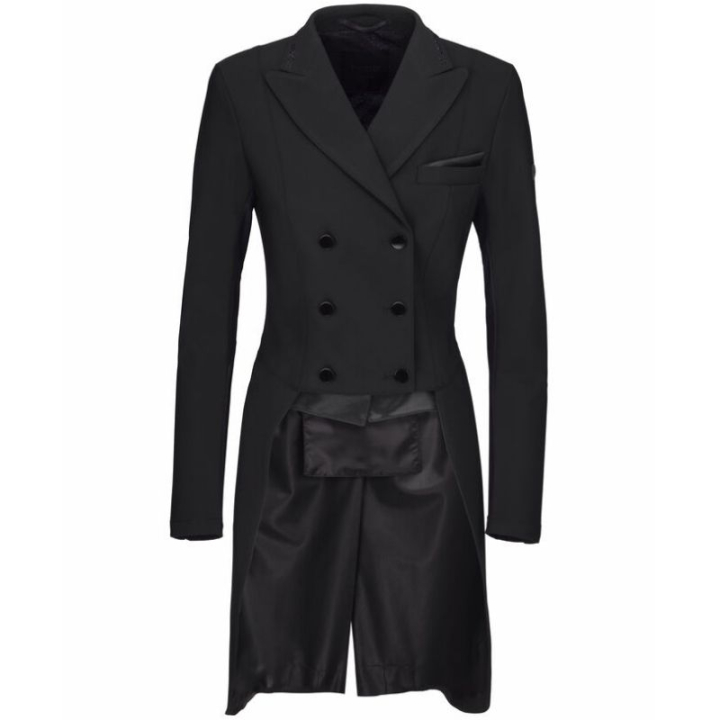 Dressage Tailcoat Liliane Black in the group Equestrian Clothing / Show Jackets & Tailcoats at Equinest (15480049BA_r)