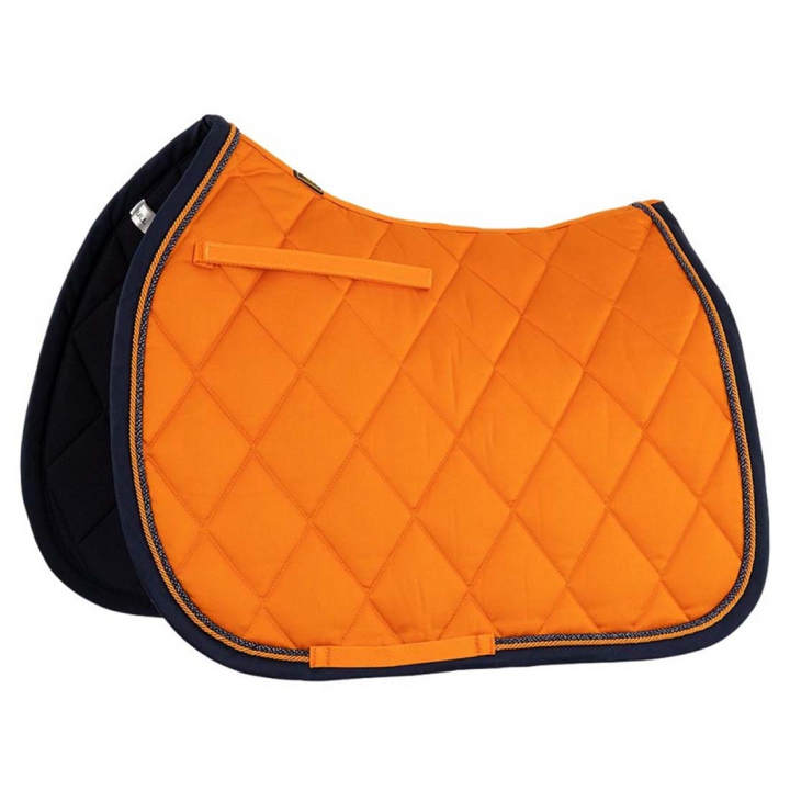 General Purpose Saddle Pad Event Cooldry Orange/Navy Blue in the group Horse Tack / Saddle Pads / All-Purpose & Jumping Saddle Pads at Equinest (163018OR)