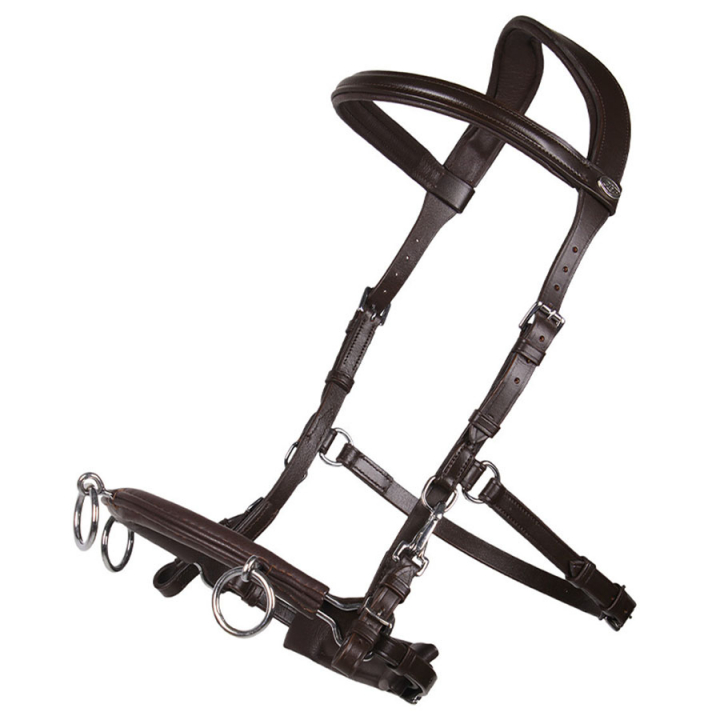 Caveson  Leather Brown in the group Horse Tack / Lunging & Long Reining at Equinest (1699BR)