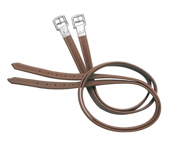 Stirrup Leathers Brown 135 cm in the group Horse Tack / Stirrup Leathers at Equinest (17180017-BR-135)