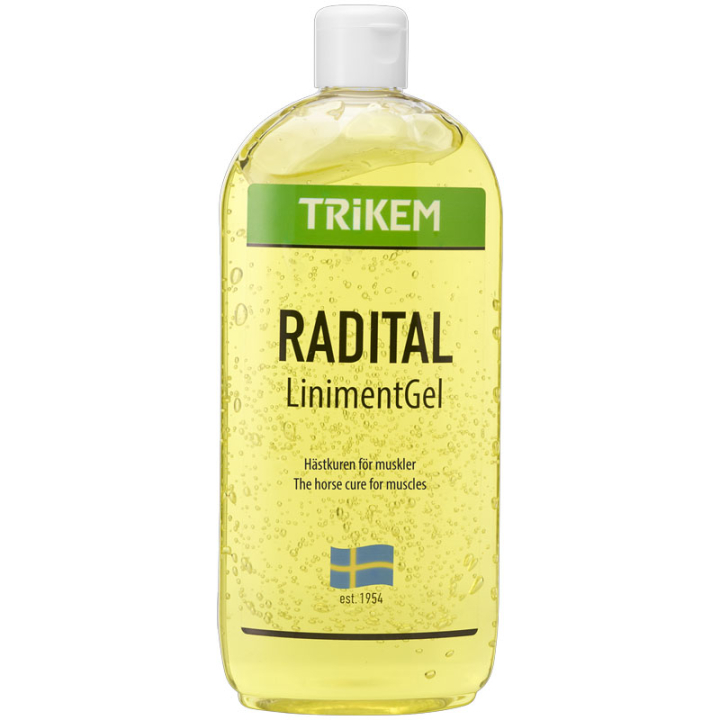 Radital Liniment Gel 500 ml in the group Grooming & Health Care / Liniments & Clays / Liniments at Equinest (1723050)