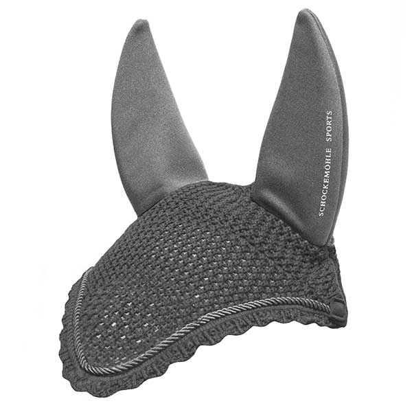 Fly Ear Bonnet Soundless Grey in the group Horse Tack / Bonnets at Equinest (1740-00021GR-F)
