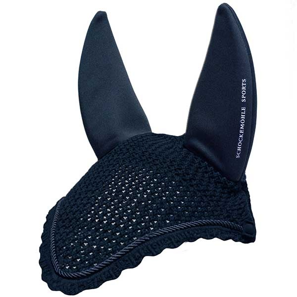 Fly Ear Bonnet Air Silent Soundless Navy in the group Horse Tack / Bonnets at Equinest (1740-00021MA-F)