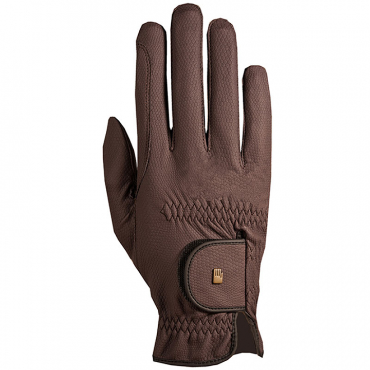 Riding Glove Vesta Grip Brown in the group Equestrian Clothing / Riding Gloves & Yard Gloves at Equinest (18081208_B_r)