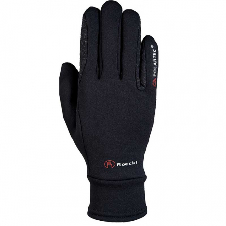 Warwick Polartec Riding Glove Black in the group Equestrian Clothing / Riding Gloves & Yard Gloves at Equinest (18081524Sv_r)