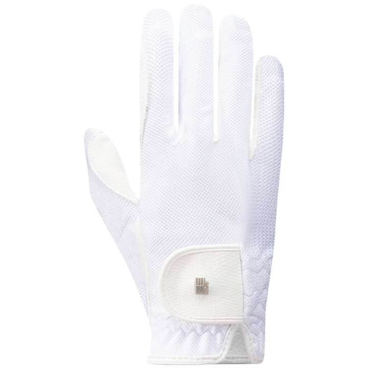 Riding Gloves Roeck-Grip Lite White in the group Equestrian Clothing / Riding Gloves & Yard Gloves at Equinest (180830125101WH_r)