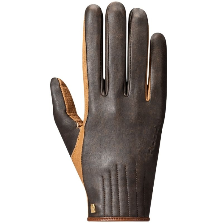 Riding Gloves Wels Brown in the group Equestrian Clothing / Riding Gloves & Yard Gloves at Equinest (180830158207BR_r)