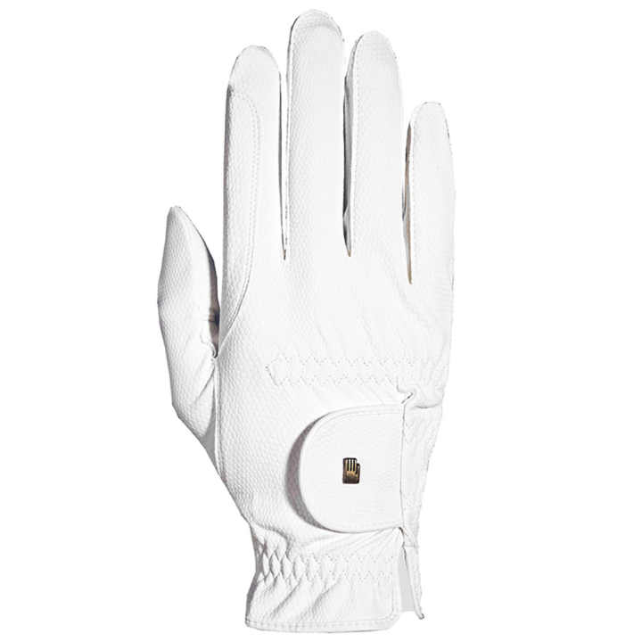 Riding Gloves Child/Junior Roeck-Grip White in the group Equestrian Clothing / Riding Gloves & Yard Gloves at Equinest (180830520701WH_r)