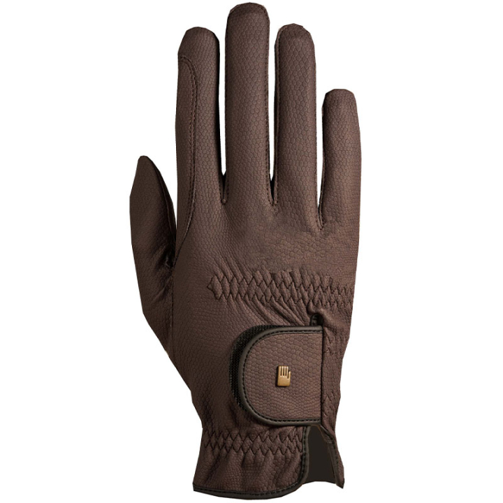 Riding Gloves Child/Junior Roeck-Grip Mocha in the group Equestrian Clothing / Riding Gloves & Yard Gloves at Equinest (180830520707BR_r)