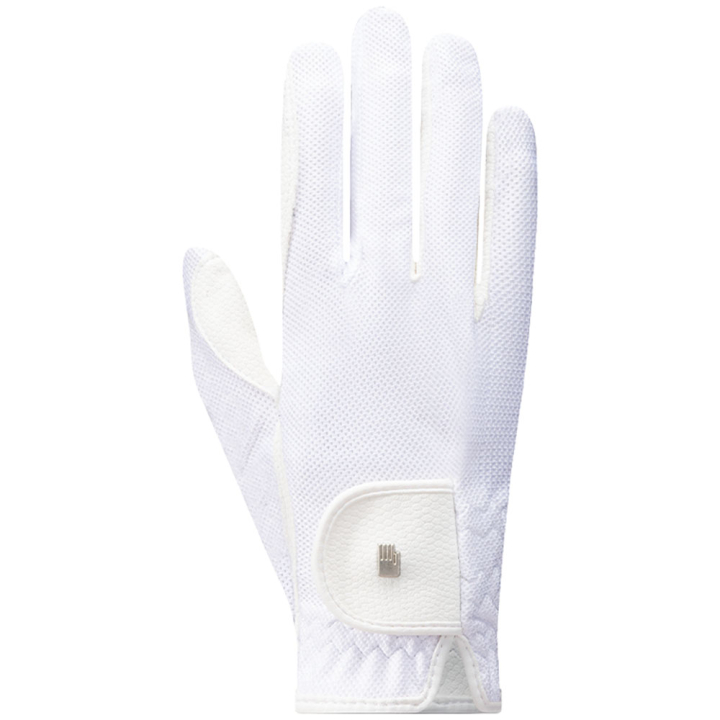 Riding Gloves Child/Junior Roeck-Grip Lite White in the group Equestrian Clothing / Riding Gloves & Yard Gloves at Equinest (180831005510WH_r)