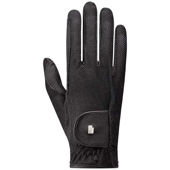 Riding Gloves Child/Junior Roeck-Grip Lite Black in the group Equestrian Clothing / Riding Gloves & Yard Gloves at Equinest (180831005590BA_r)