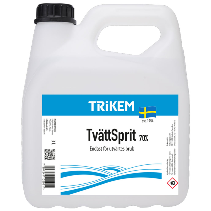 Rubbing Alcohol 70% 3000ml in the group Grooming & Health Care / Horse Pharmacy at Equinest (1820030-3000)