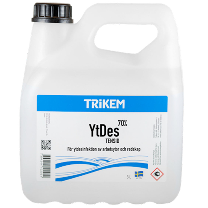 Surface Disinfectant YtDes 70% Tensid 3000ml in the group Stable & Paddock / Stable Supplies & Yard Equipment / Stable Cleaning at Equinest (1821030-3000)