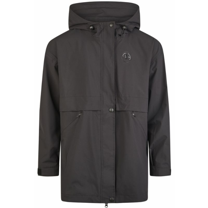 Rain Jacket Rain-Zip-Poncho Black in the group Equestrian Clothing / Coats & Jackets / Raincoats at Equinest (18440026BA_r)