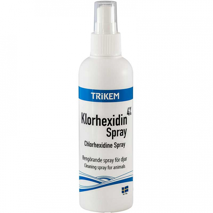 Chlorhexidine Spray 200 ml in the group Grooming & Health Care / Wound Care / Wound Cleansers & Dressings at Equinest (1851020)