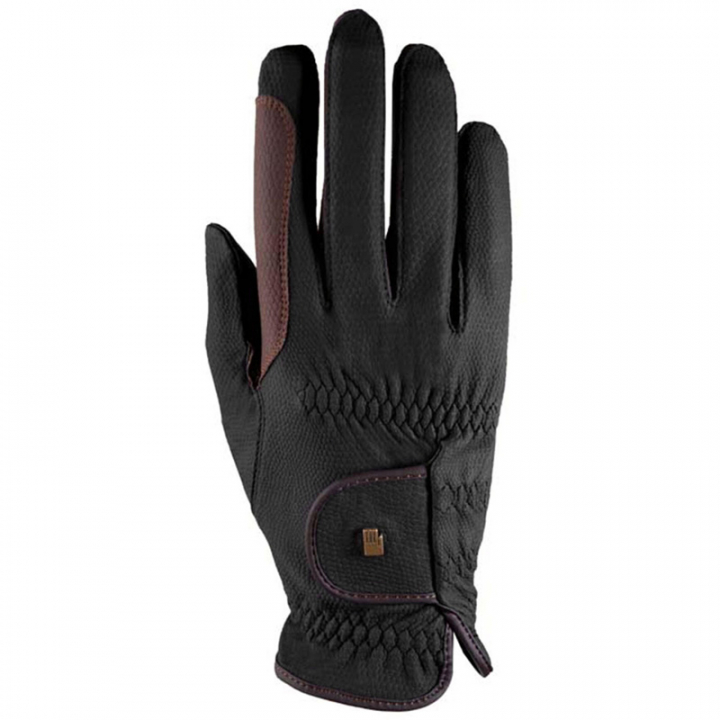 Riding Glove Malta Winter Black/Mocha in the group Equestrian Clothing / Riding Gloves & Yard Gloves at Equinest (1898301545BABR)