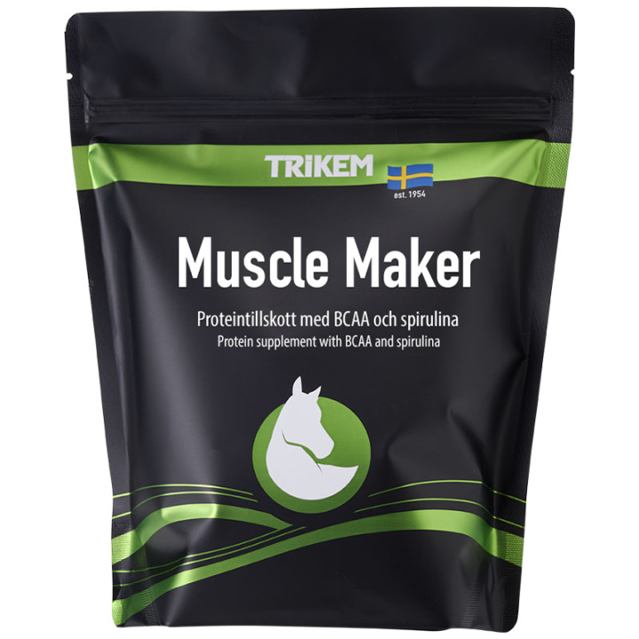 Muscle Maker 1kg in the group Supplements / Horse Supplements / Muscles at Equinest (1899000-1KG)