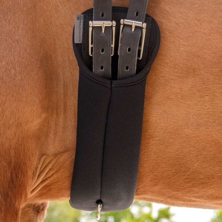 Dressage Girth Memory Foam Black in the group Horse Tack / Girths / Dressage Girths at Equinest (19021010BA_r)