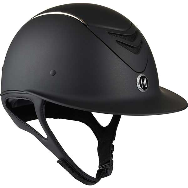 Advance Matte Chrome Pipe Black in the group Riding Equipment / Riding Helmets / Wide Peak Riding Helmets at Equinest (1K10080027Sv_r)