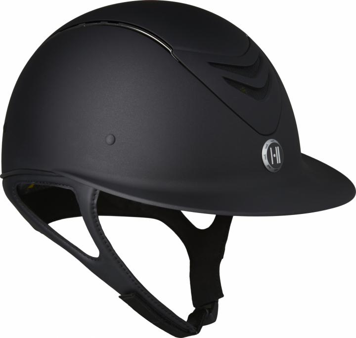 Mips Avance Matt Chrome Black in the group Riding Equipment / Riding Helmets / MIPS Riding Helmets at Equinest (1K75010026Sv_r)