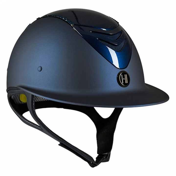 Riding Helmet Mips Avance Glossy 0Top Swarovski Navy in the group Riding Equipment / Riding Helmets / MIPS Riding Helmets at Equinest (1K75040Ma_r)