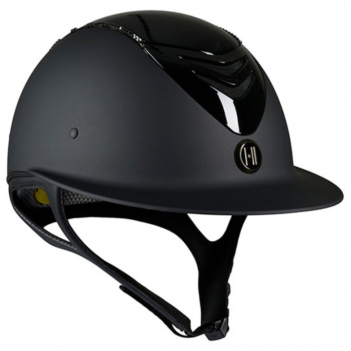 Riding Helmet Mips Avance Glossy Top 0Swarovski Black in the group Riding Equipment / Riding Helmets / MIPS Riding Helmets at Equinest (1K75040Sv_r)