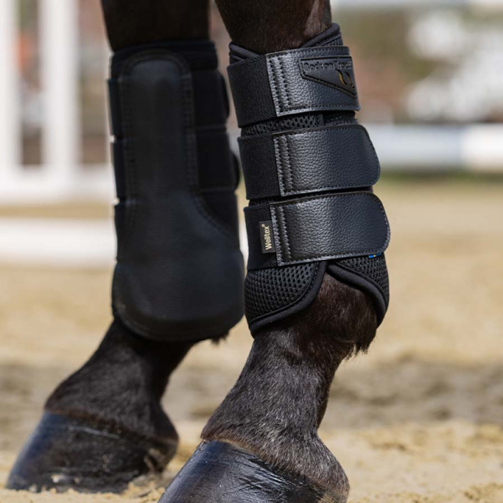 Brushing Boots Airflow Black in the group Horse Tack / Leg Protection / Brushing Boots & Dressage Boots at Equinest (20191701BA)