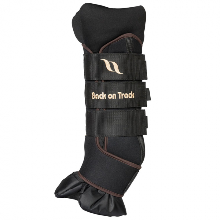 Stall Bandage Royal Quick Wraps Deluxe Black/Brown in the group Horse Tack / Leg Protection / Travel Boots & Stable Boots at Equinest (20339001BR)