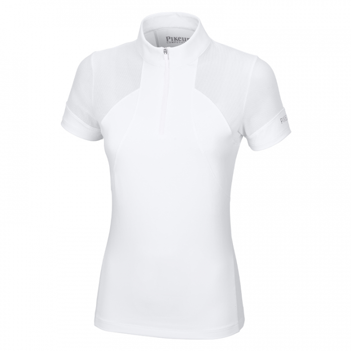 Competition Top Jessie Mesh White in the group Equestrian Clothing / Riding Shirts / Show Shirts at Equinest (204010WH)