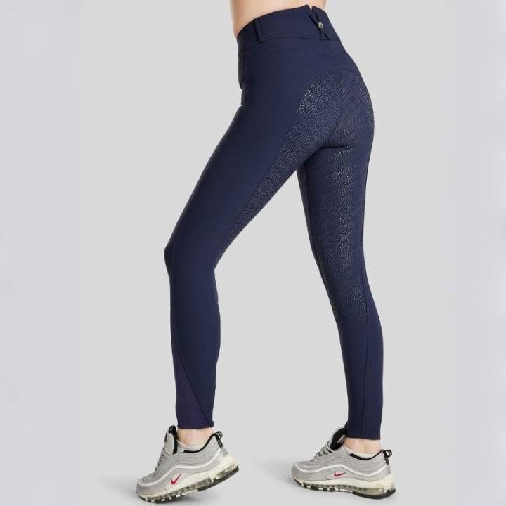 Riding Breeches Megan Yati Full Grip Navy Blue in the group Equestrian Clothing / Riding Breeches & Riding Tights / Breeches at Equinest (207821033NA_r)