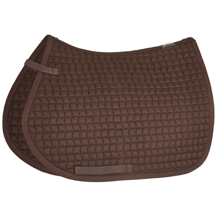 Saddle Pad Cotton Brown in the group Horse Tack / Saddle Pads / All-Purpose & Jumping Saddle Pads at Equinest (210000Br2_r)