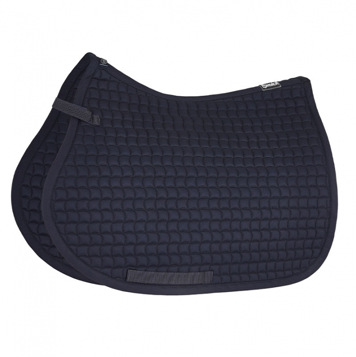 Saddle Pad Cotton Navy in the group Horse Tack / Saddle Pads / All-Purpose & Jumping Saddle Pads at Equinest (210000Ma2_r)
