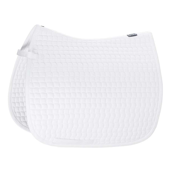 Saddle Pad Cotton White in the group Horse Tack / Saddle Pads / All-Purpose & Jumping Saddle Pads at Equinest (210000Vi_r)