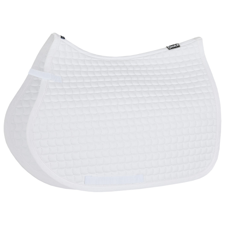 Saddle Pad Cotton White in the group Horse Tack / Saddle Pads / All-Purpose & Jumping Saddle Pads at Equinest (210000Vi_r)