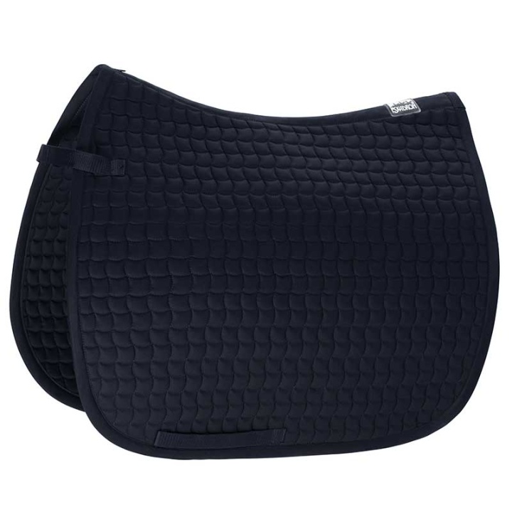 Dressage Saddle Pad Cotton Navy in the group Horse Tack / Saddle Pads / Dressage Saddle Pad at Equinest (210000_M_r)